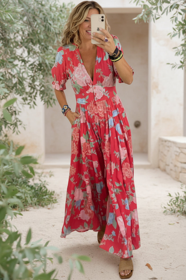 CHERYL - FLORAL DRESS