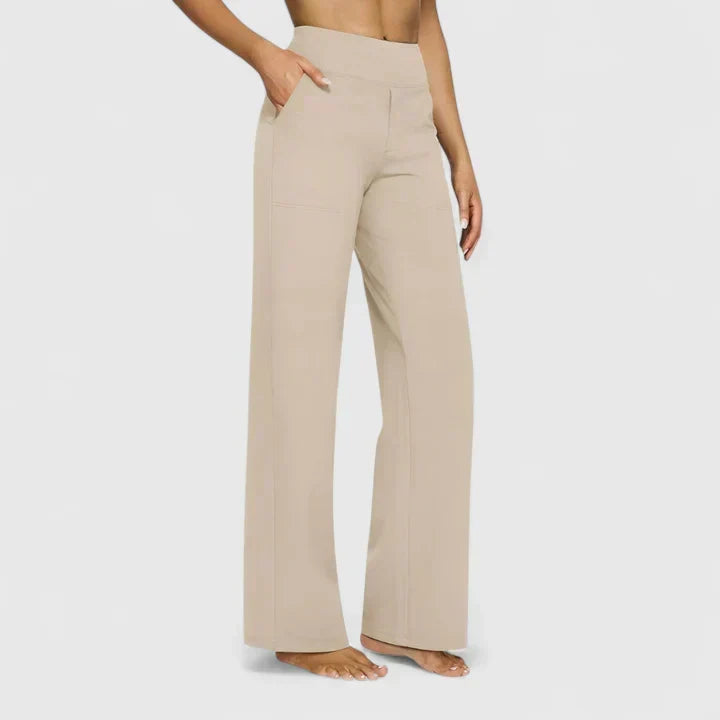 Ame elegante broek met rechte pijpen
