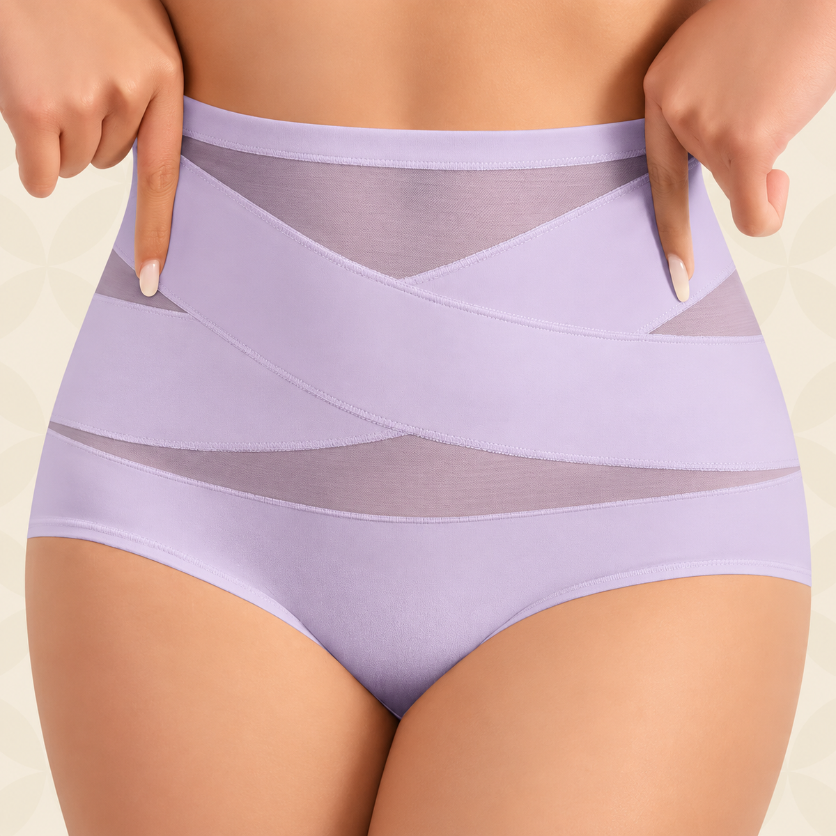 Hoge Taille Slips met Extra Steun – 3-Pack