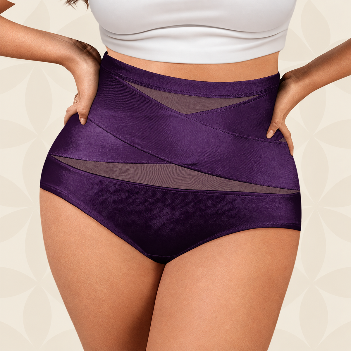 Hoge Taille Slips met Extra Steun – 3-Pack