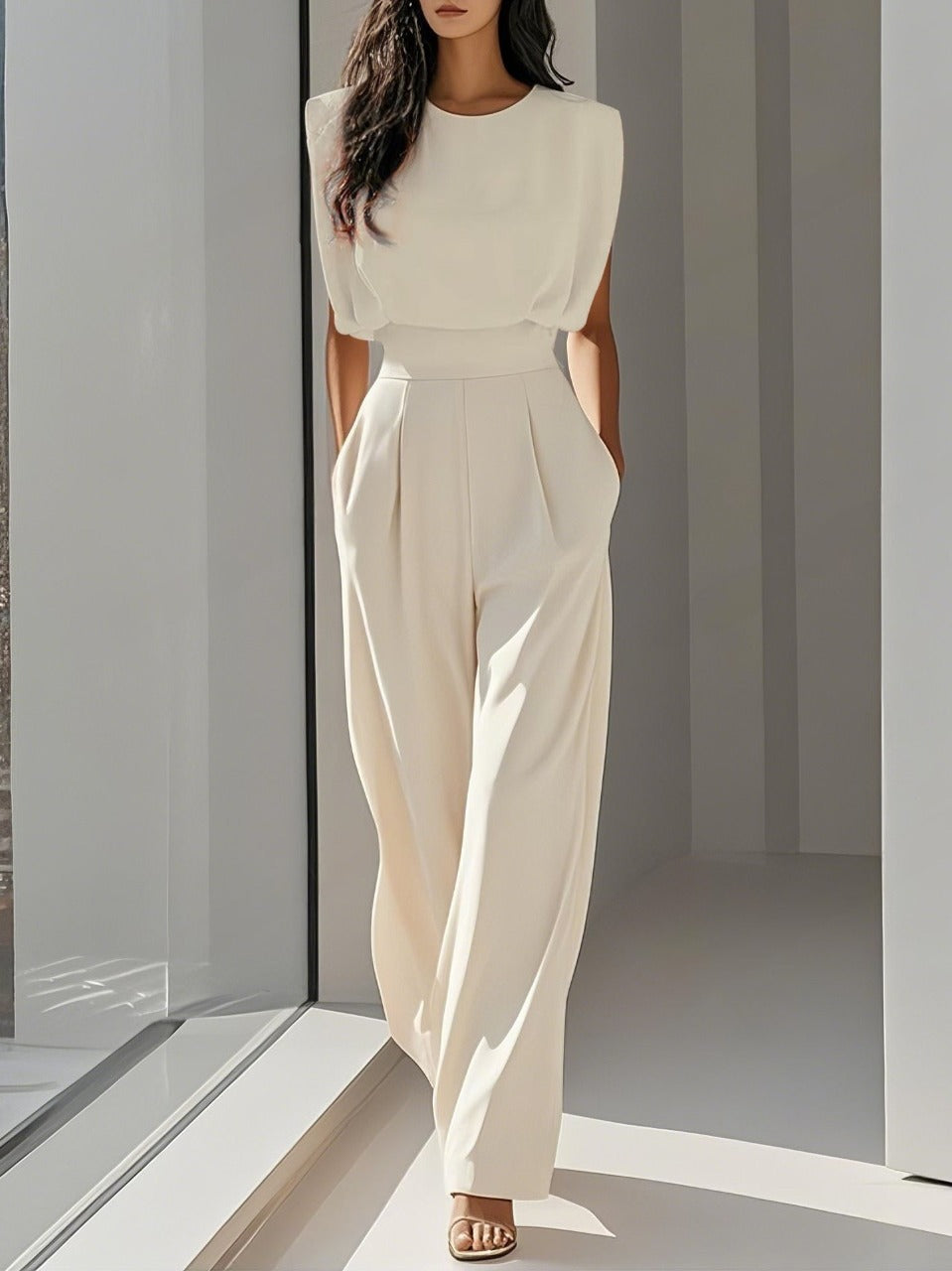 PAQUITA™ - Elegante Mouwloze Zomer Jumpsuit