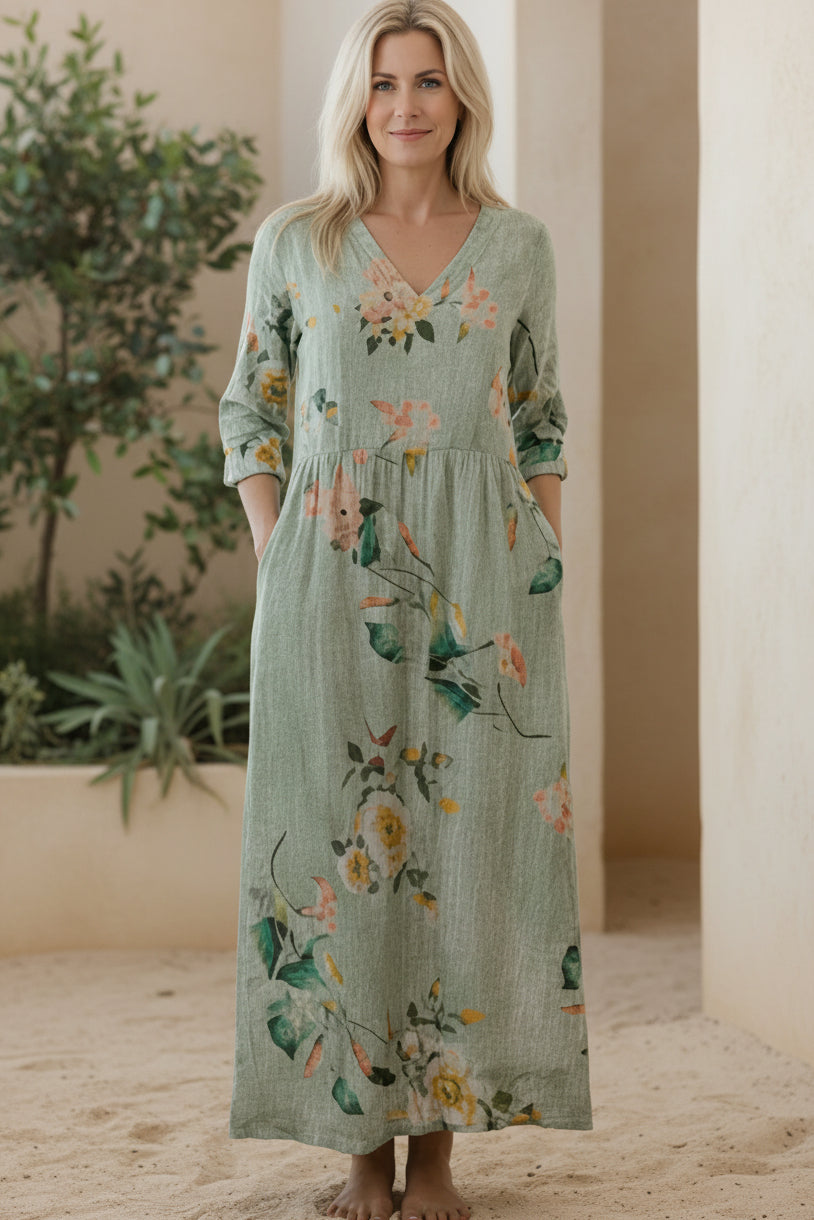 ANITA - FLORAL GRACE DRESS