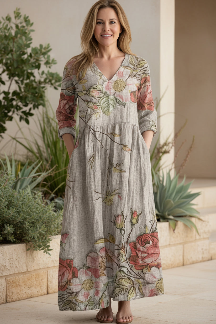 ANITA - FLORAL GRACE DRESS
