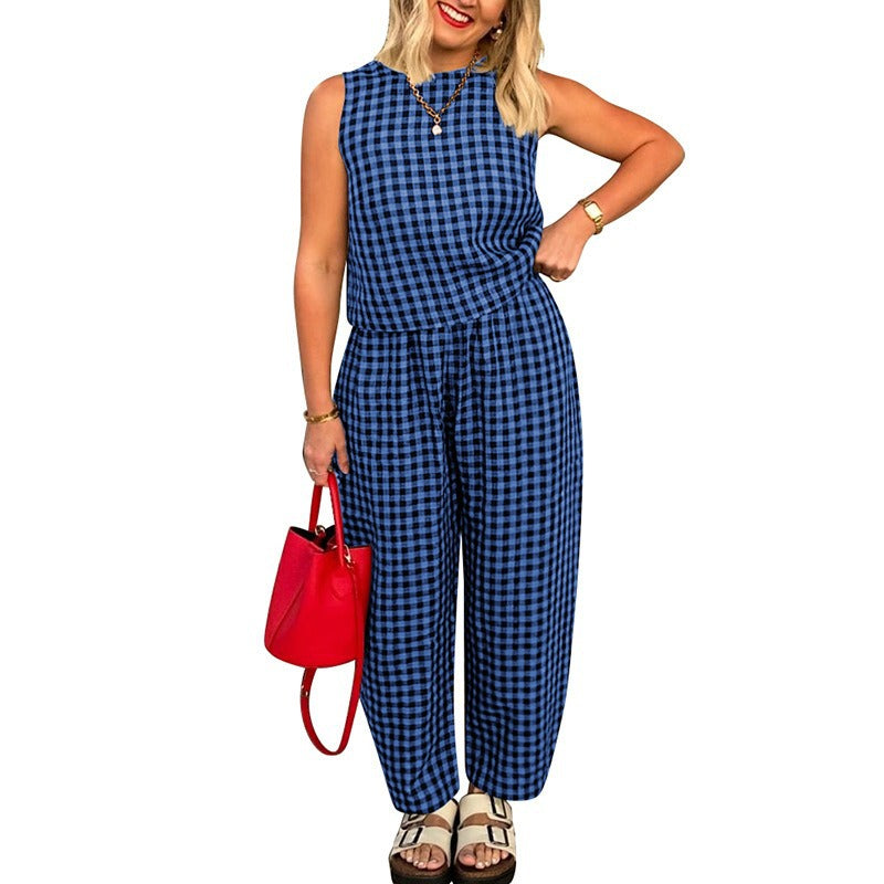 LEIGH™ - Lichtgewicht Casual Mouwloos Twee-delig Loungewear