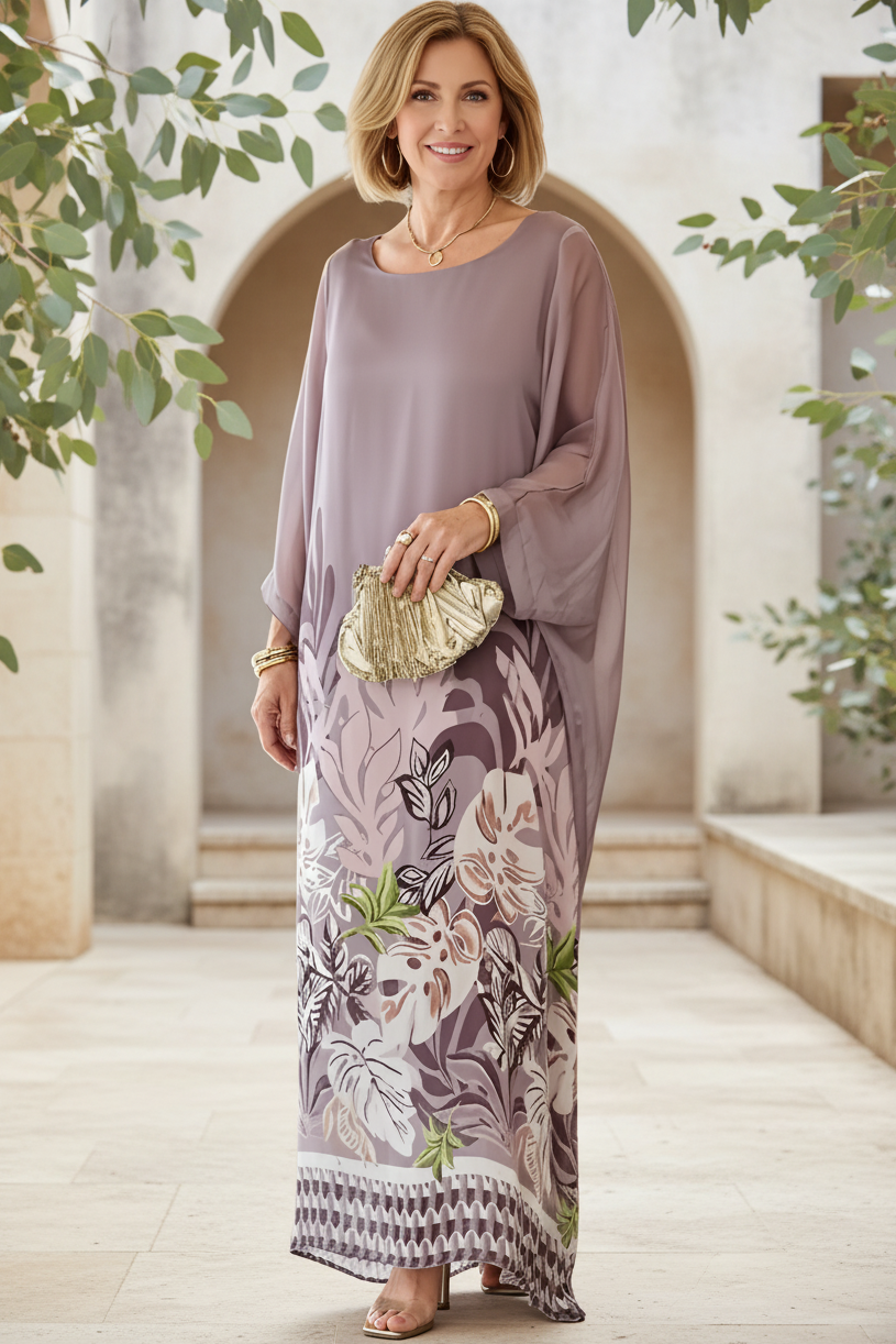 ISLA – FLORALE SERENITEIT DRESS