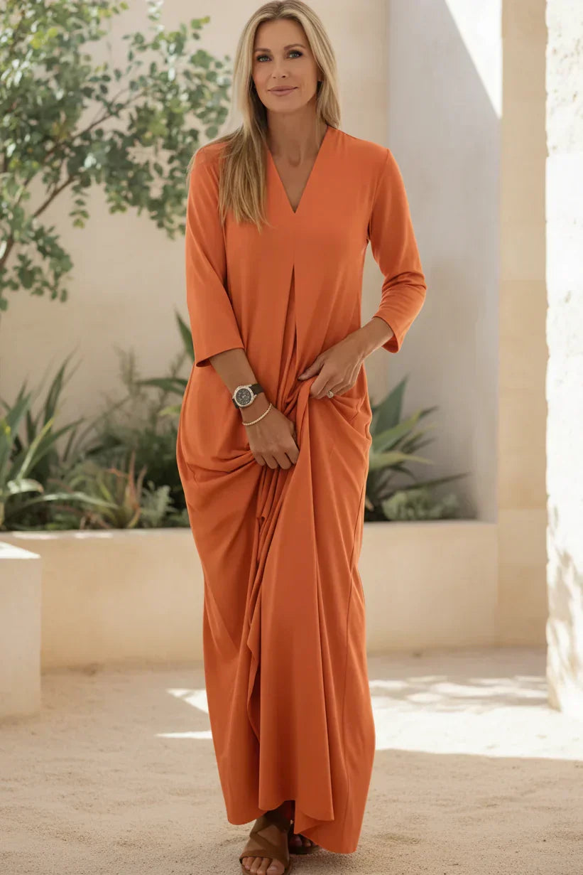 RENÉE – ELEGANTE MAXI JURK
