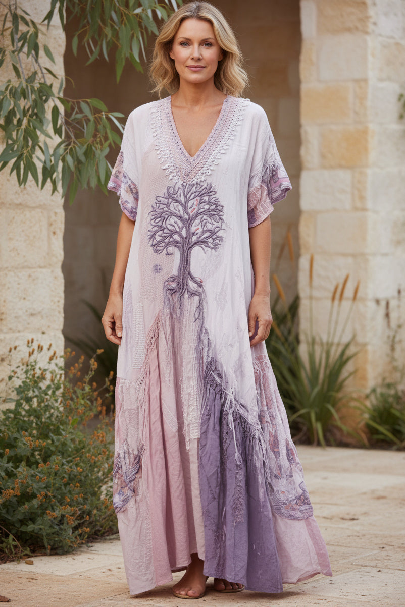 ELISABETH - BOHO MAXI JURK