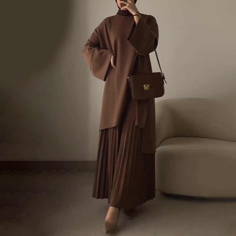 OPHELIE™ - Chic Plissé Tweedelige Set