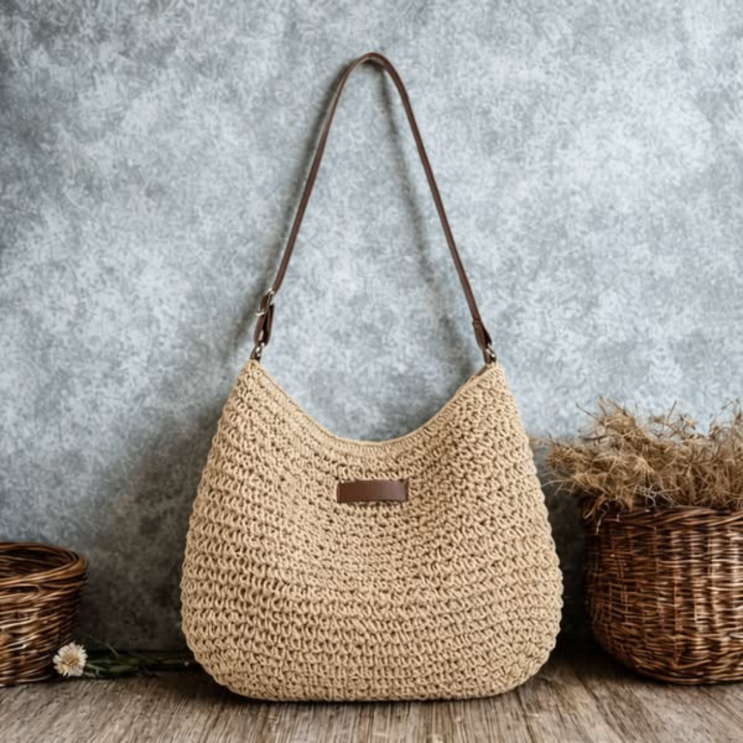 Simone | Elegante Gevlochten Tas