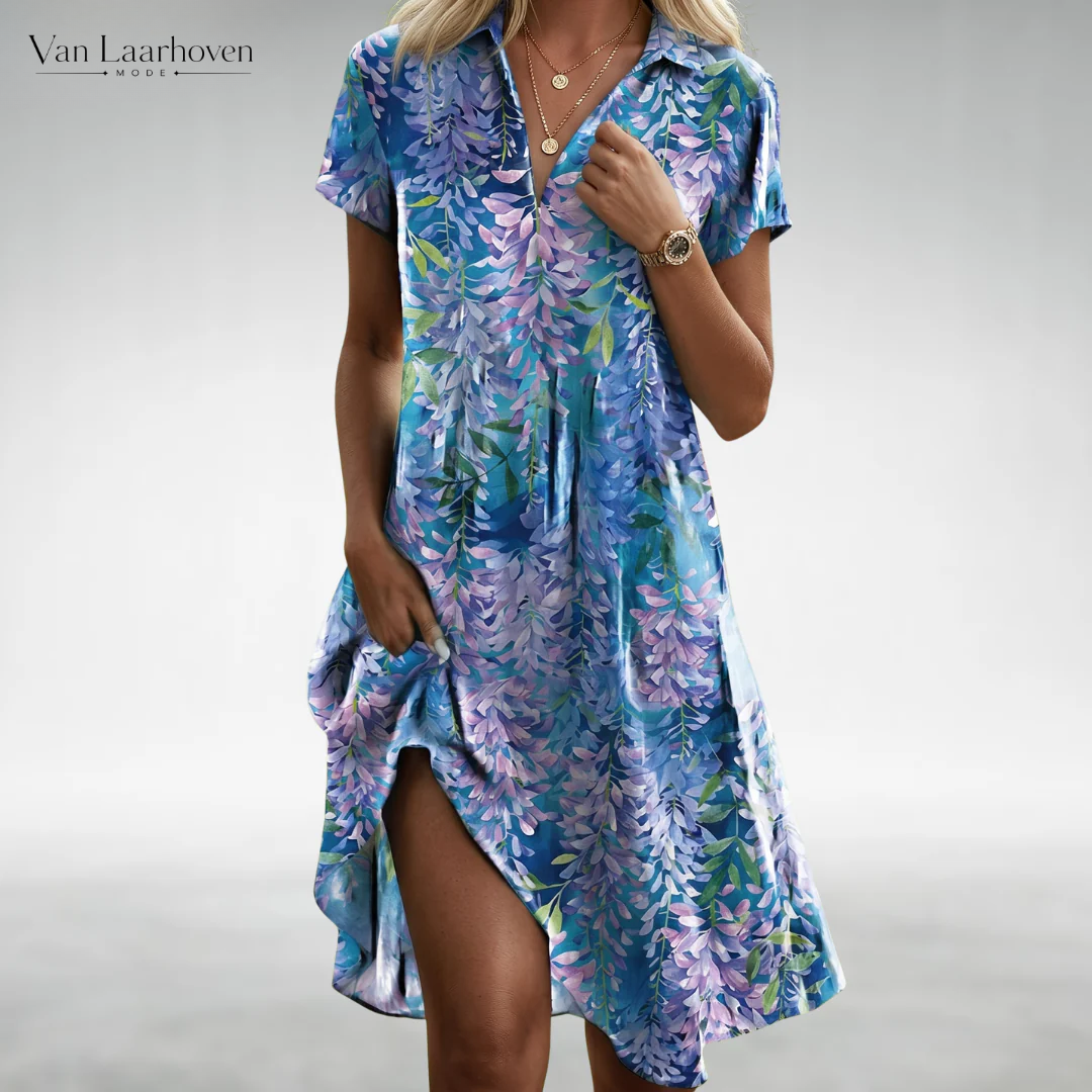 Daphne™ Lichtgewicht Comfort Midi Jurk