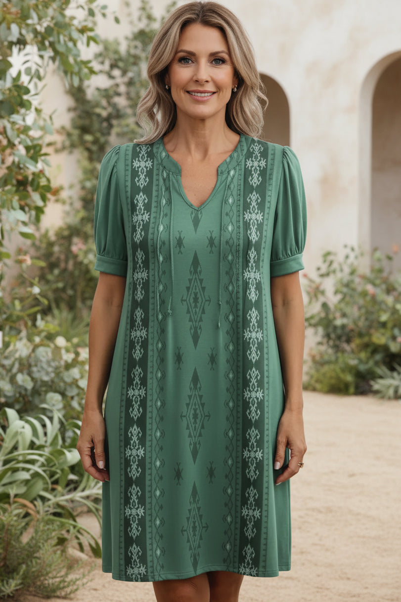 CHARLOTTE - ELEGANTE BOHO TUNIEKJURK