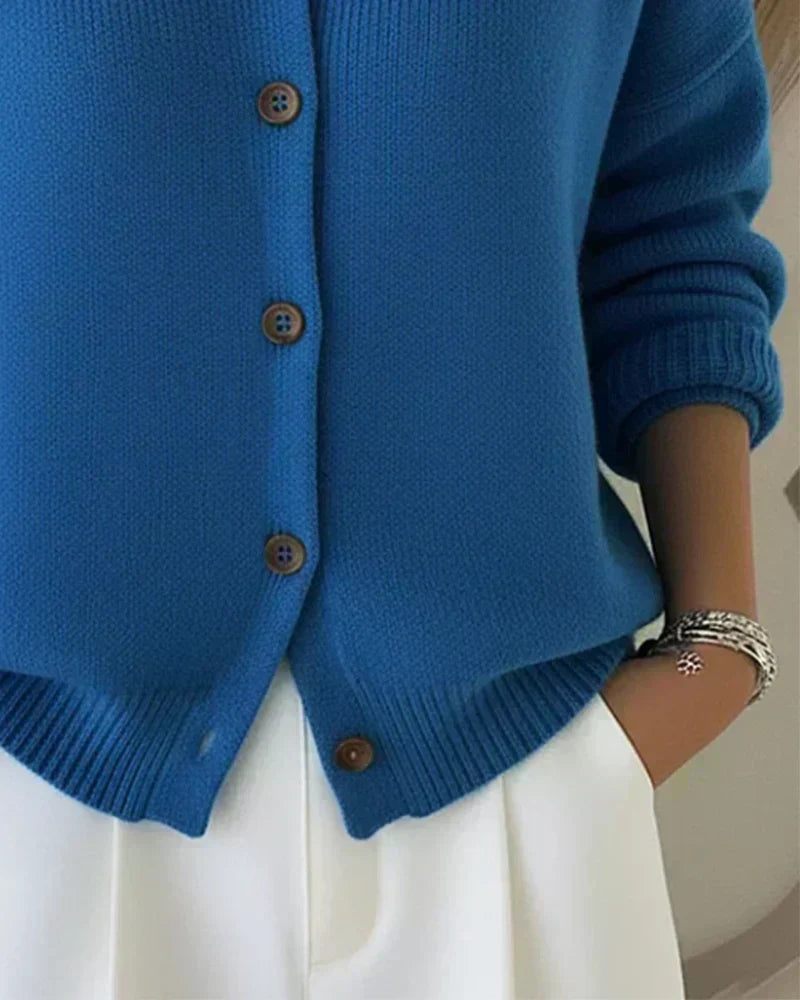 Vespera™ | Knopenkraag Cardigan