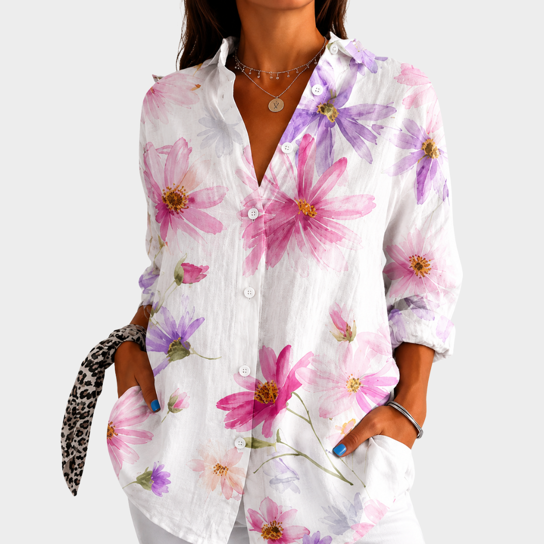 Isabelle | Zachte Bloesem Harmonie Blouse