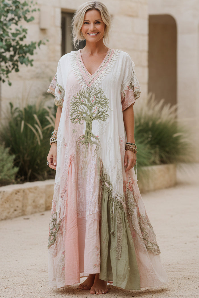 ELISABETH - BOHO MAXI JURK