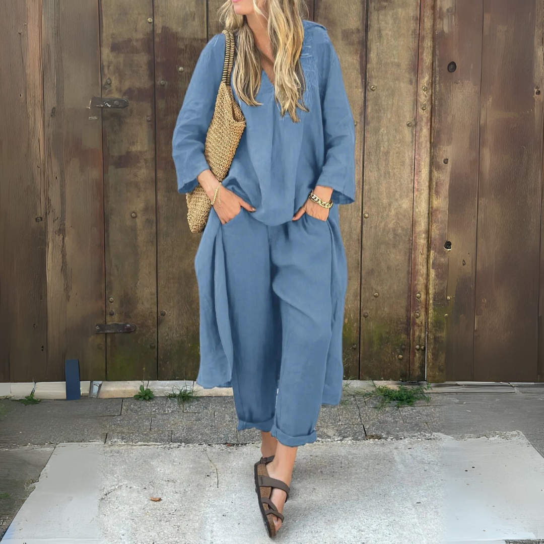 MAURA™ – Ontspannen Elegant Twee-Delig