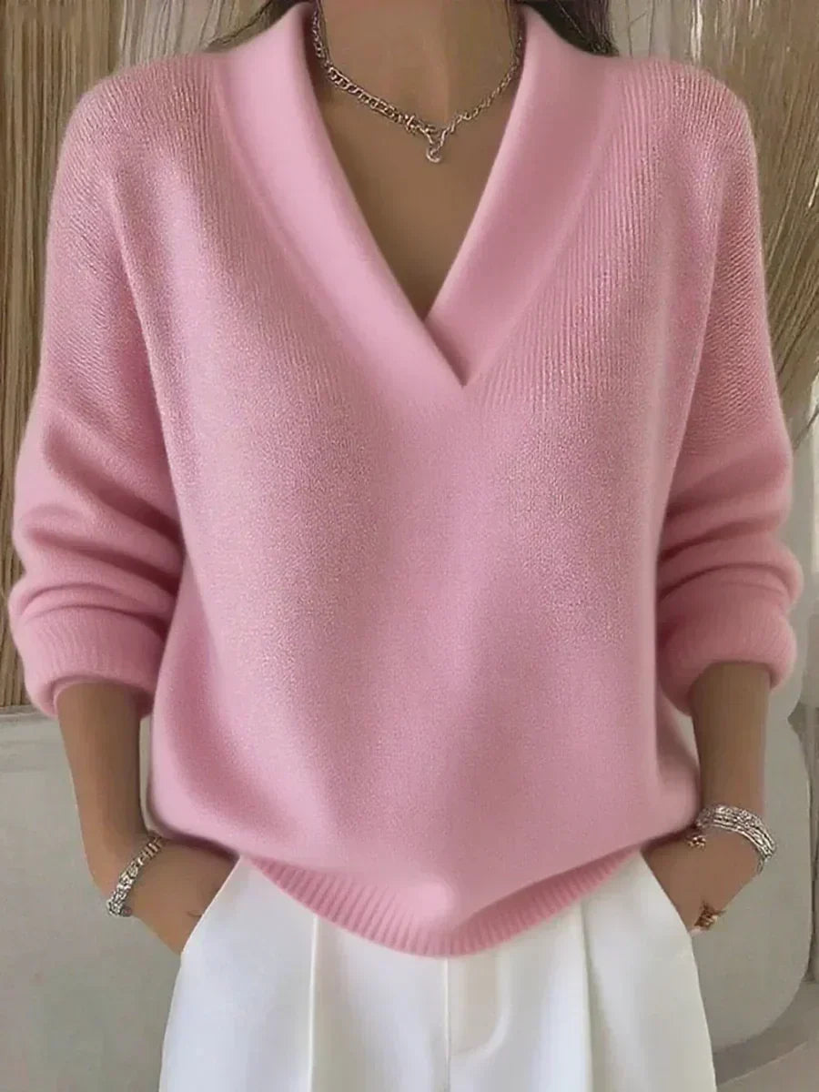 Vivelle™ | Relaxed V-hals Trui