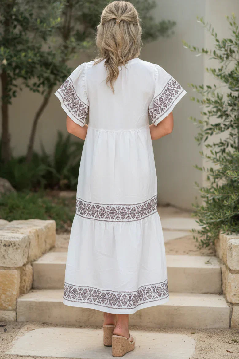 NANCY - BOHO MAXI JURK