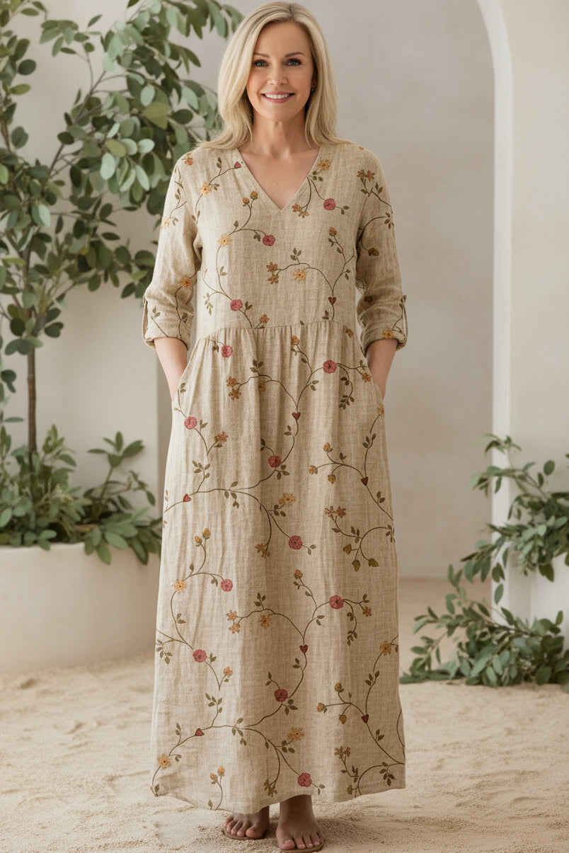 ANITA - FLORAL GRACE DRESS