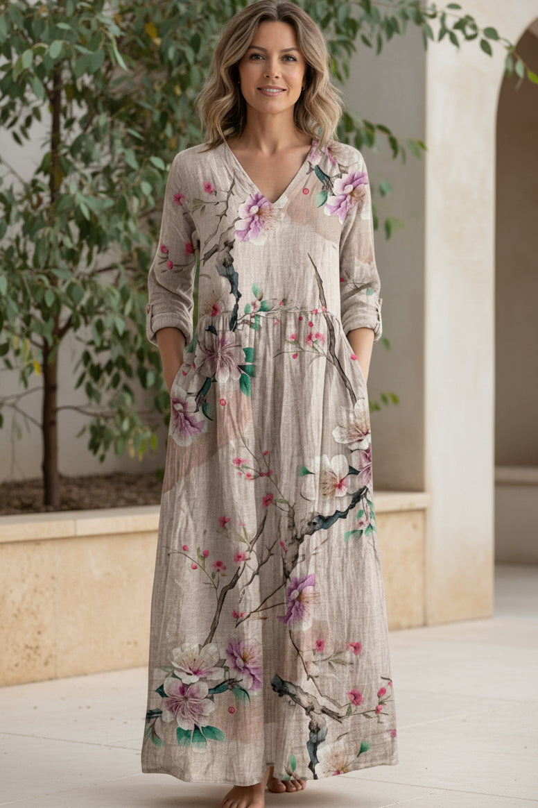 ANITA - FLORAL GRACE DRESS