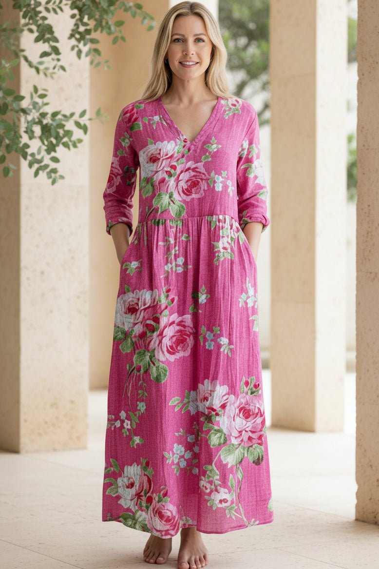 ANITA - FLORAL GRACE DRESS
