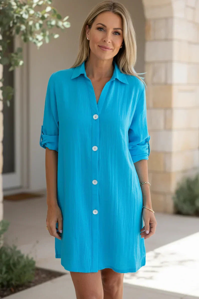 SIENNA - KNOP SHIRTJURK