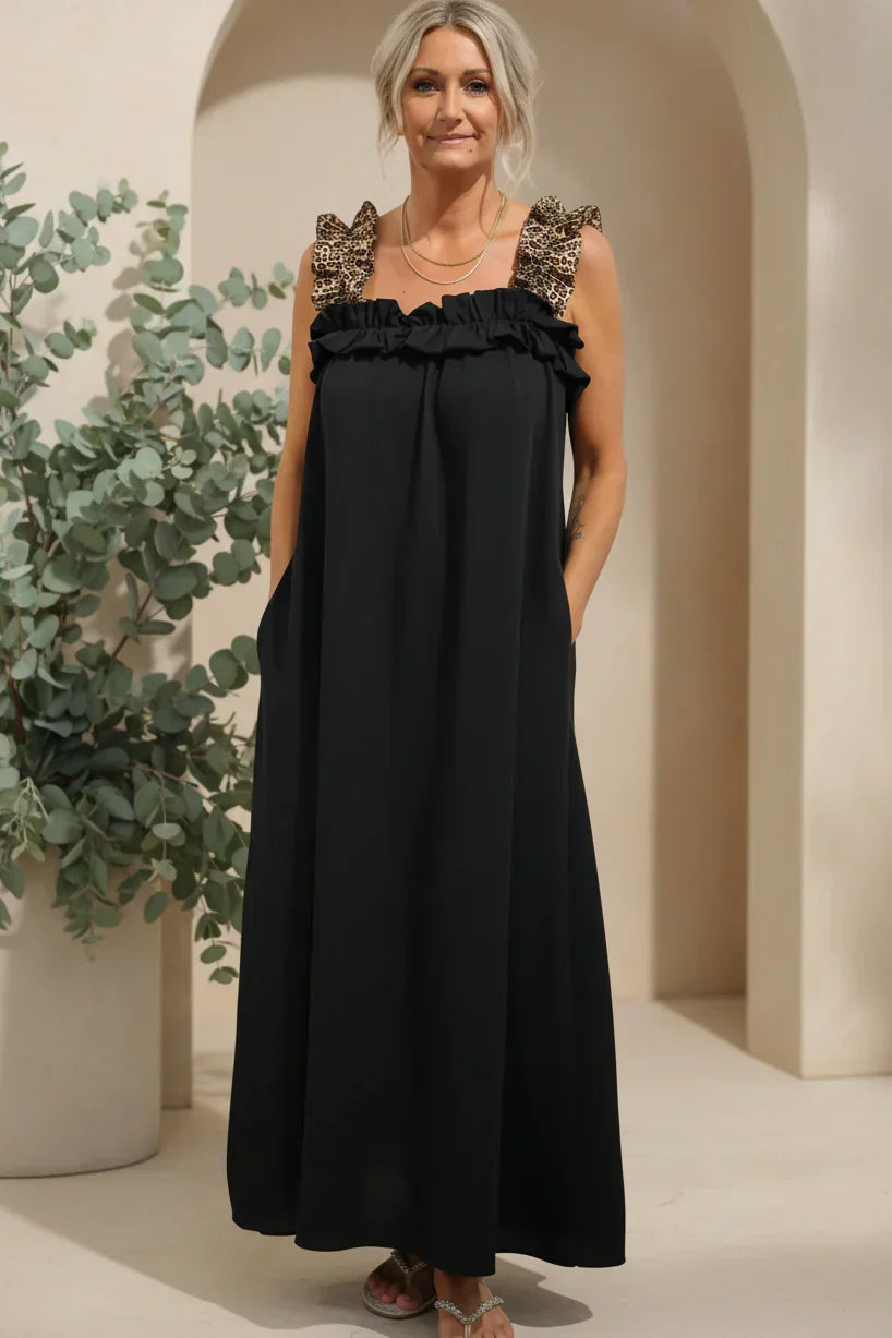 HANNA - VLOEIENDE MAXI JURK