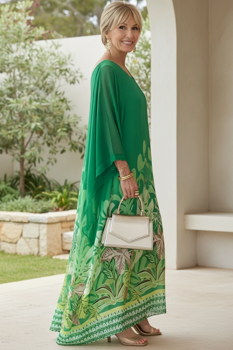 ISLA – FLORALE SERENITEIT DRESS