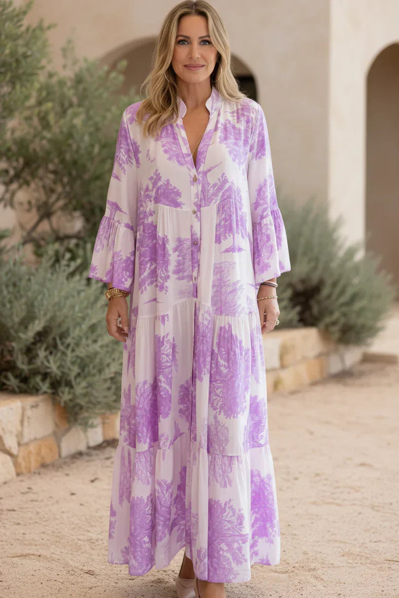 OLIVIA - BOTANISCH MAXI JURK