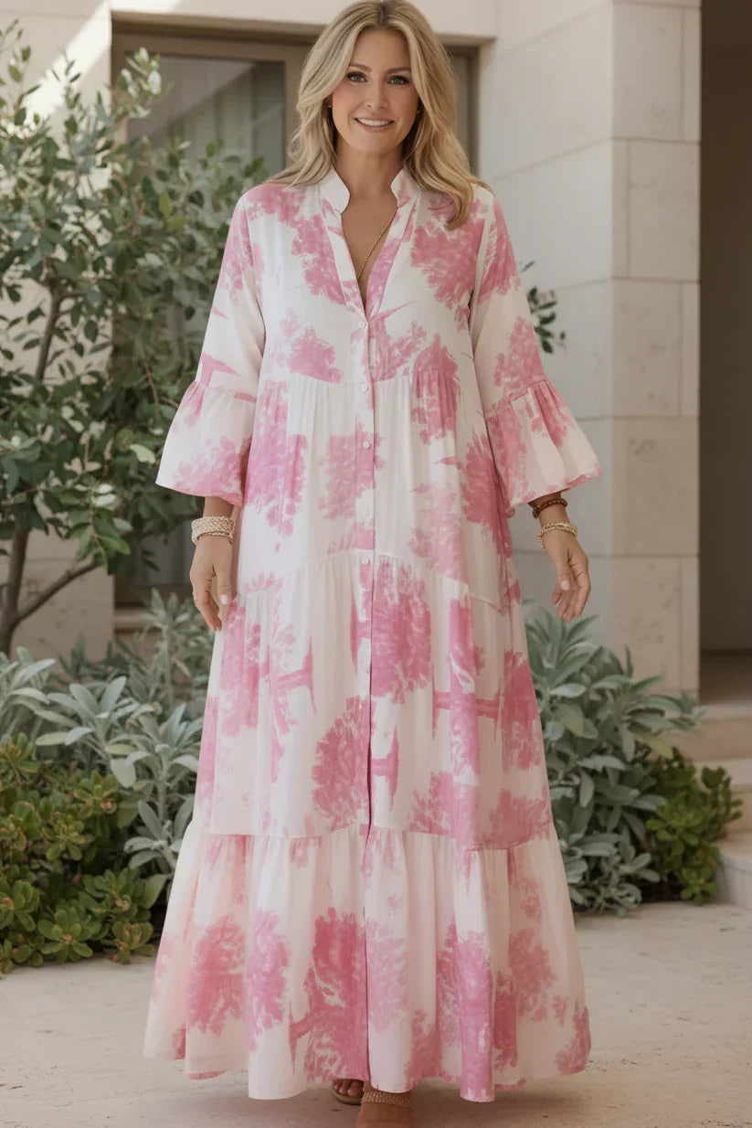 OLIVIA - BOTANISCH MAXI JURK