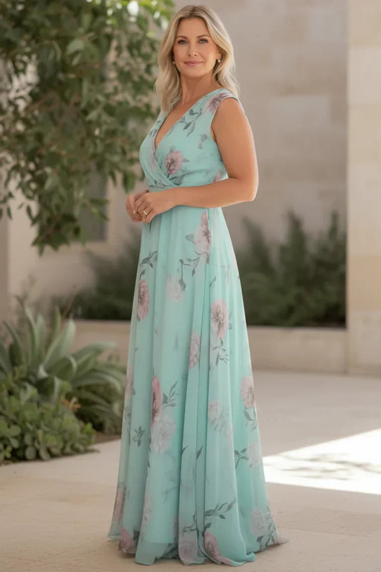 ELENA – FLORAL MAXI JURK