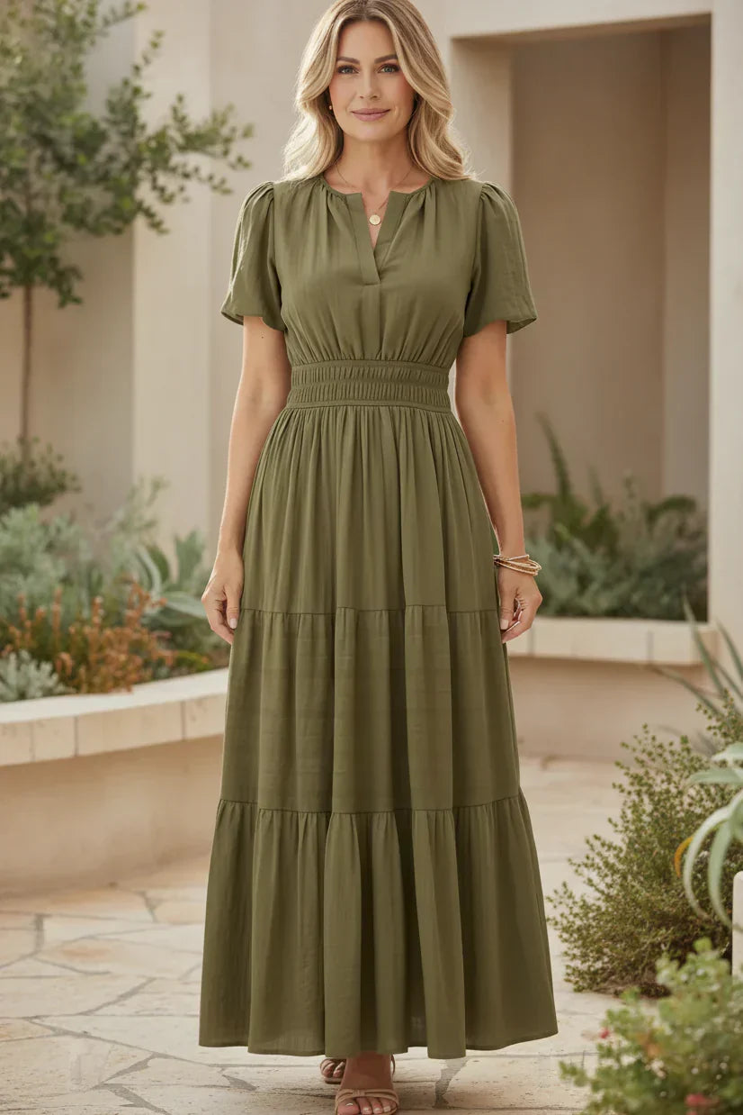 ALINA – COTTON WHISPER DRESS