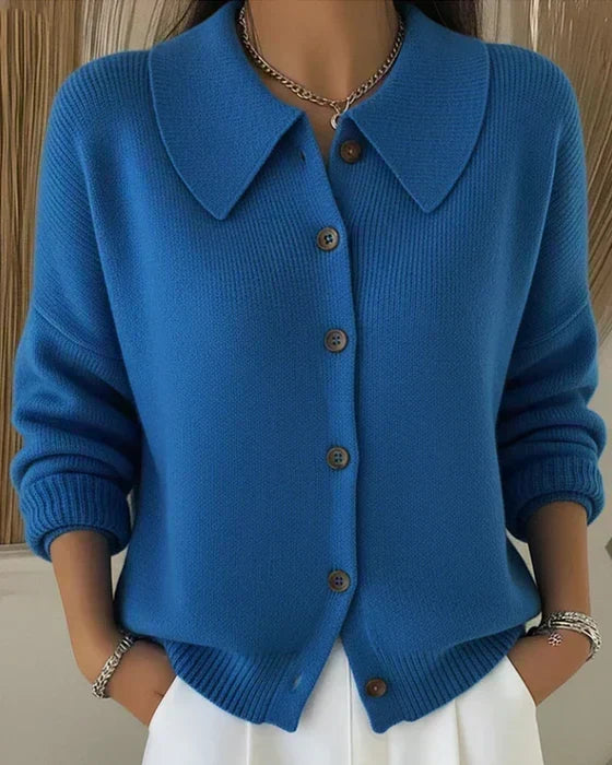 Vespera™ | Knopenkraag Cardigan
