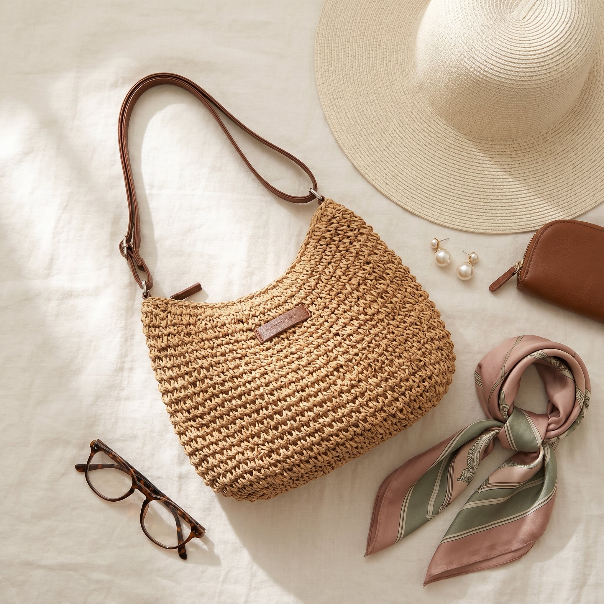 Simone | Elegante Gevlochten Tas