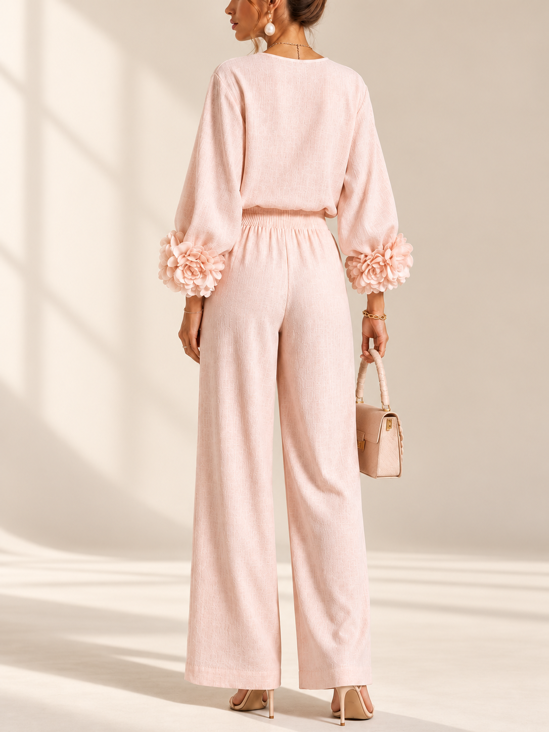 Sienna™ | Elegante Tweedelige Set met Bloemdetails