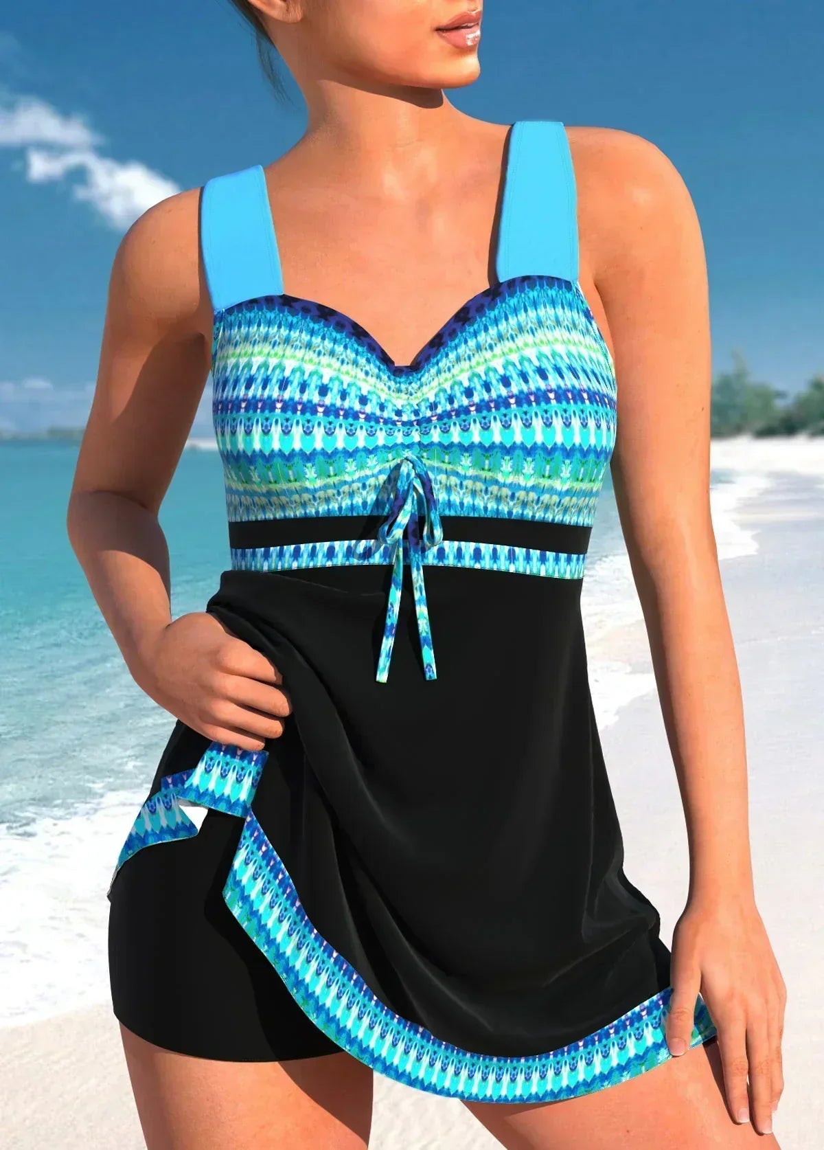 Véronique | Elegante eendelige badpak